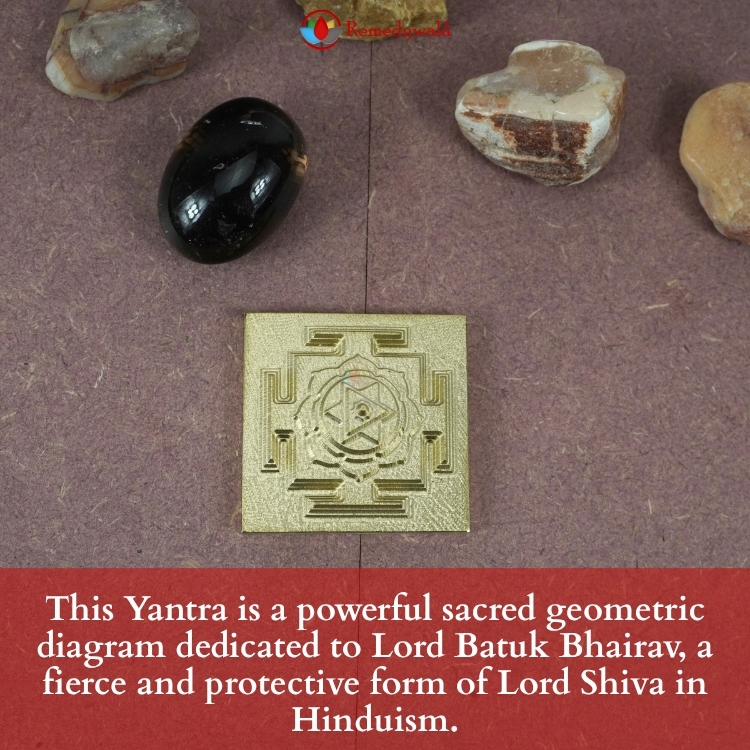 Panchdhatu Shree Batuk Bhairav Yantra - Image 4