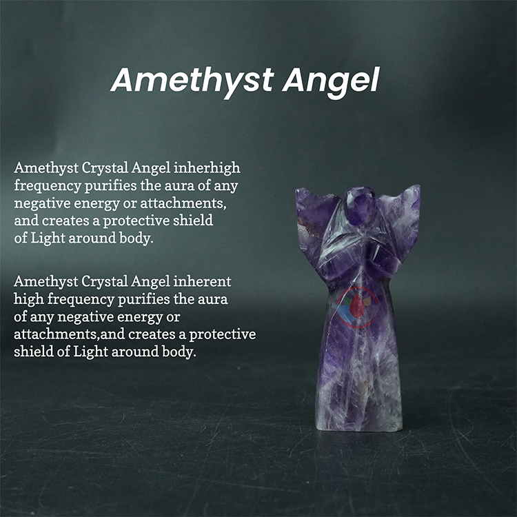 Amethyst Crystal Angel