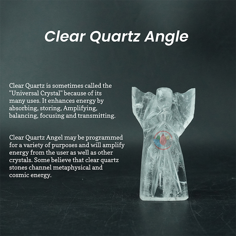 Clear Quartz Crystal Angel