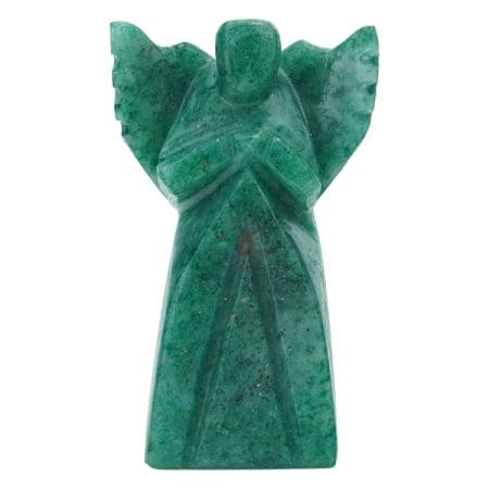 Dark Green Aventurine Crystal Angel
