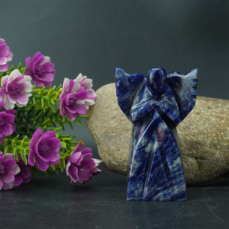 Sodalite Crystal Angel