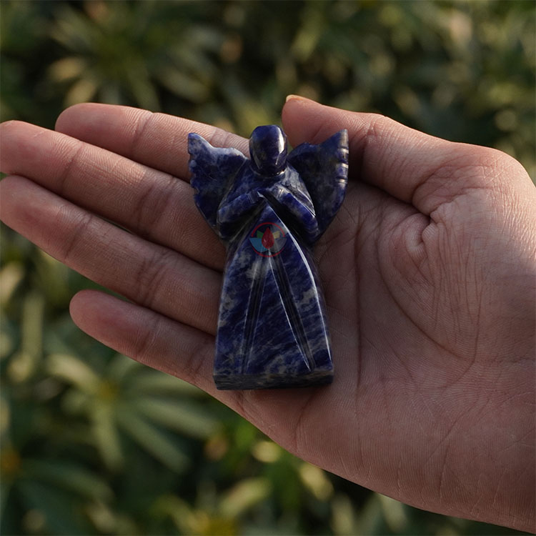 Sodalite Crystal Angel