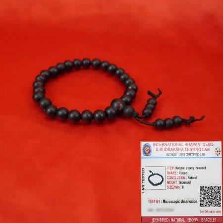 Ebony wood bracelet