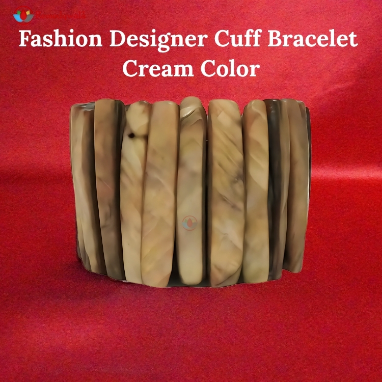 Natural Shell Stick Stretch Bracelet - Image 5