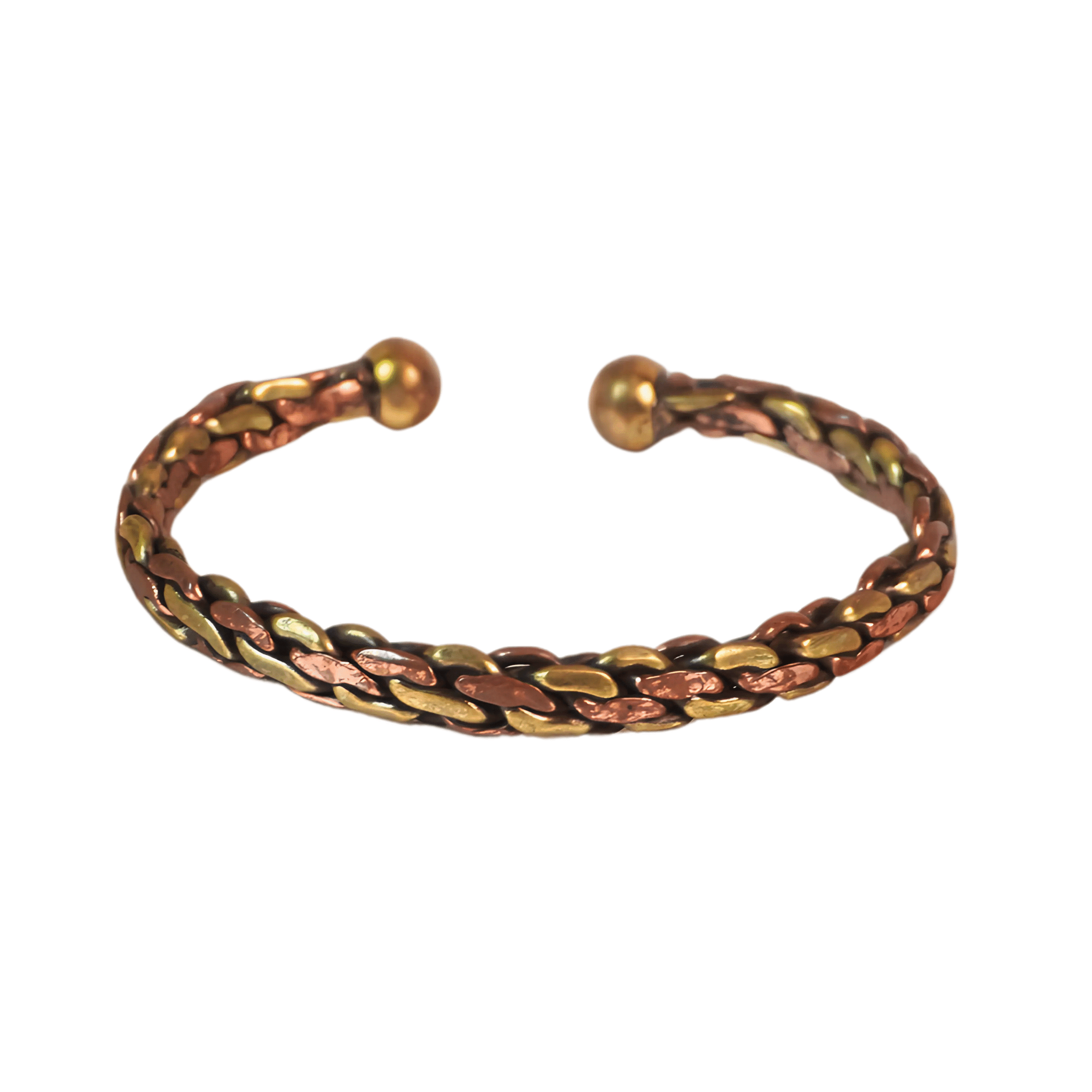 Premium Braided Copper Brass Kada - Image 4