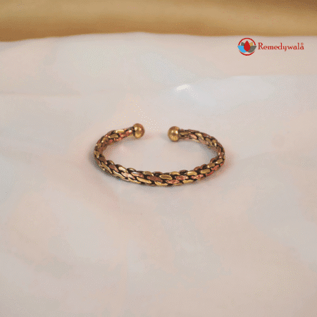 Premium Braided Copper Brass Kada