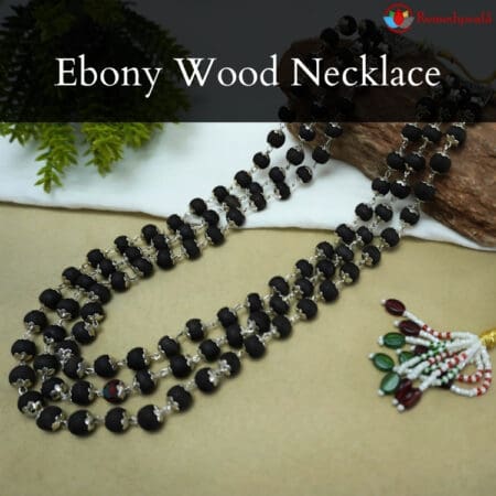 Ebony Wood Necklace