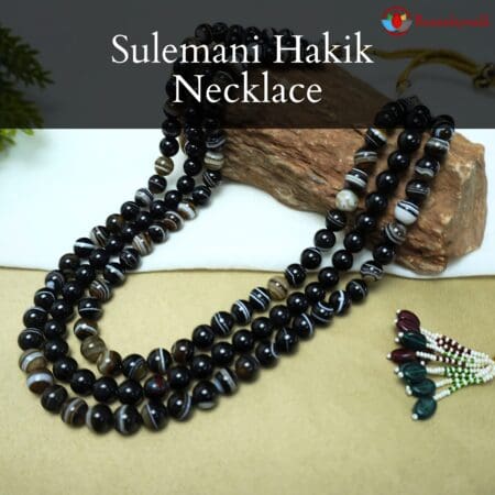 Remedywala Sulemani Hakik Necklace