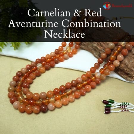 Remedywala Carnelian & Red Jasper Necklace