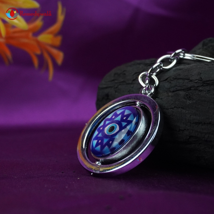 Greek Evil Eye Keychain
