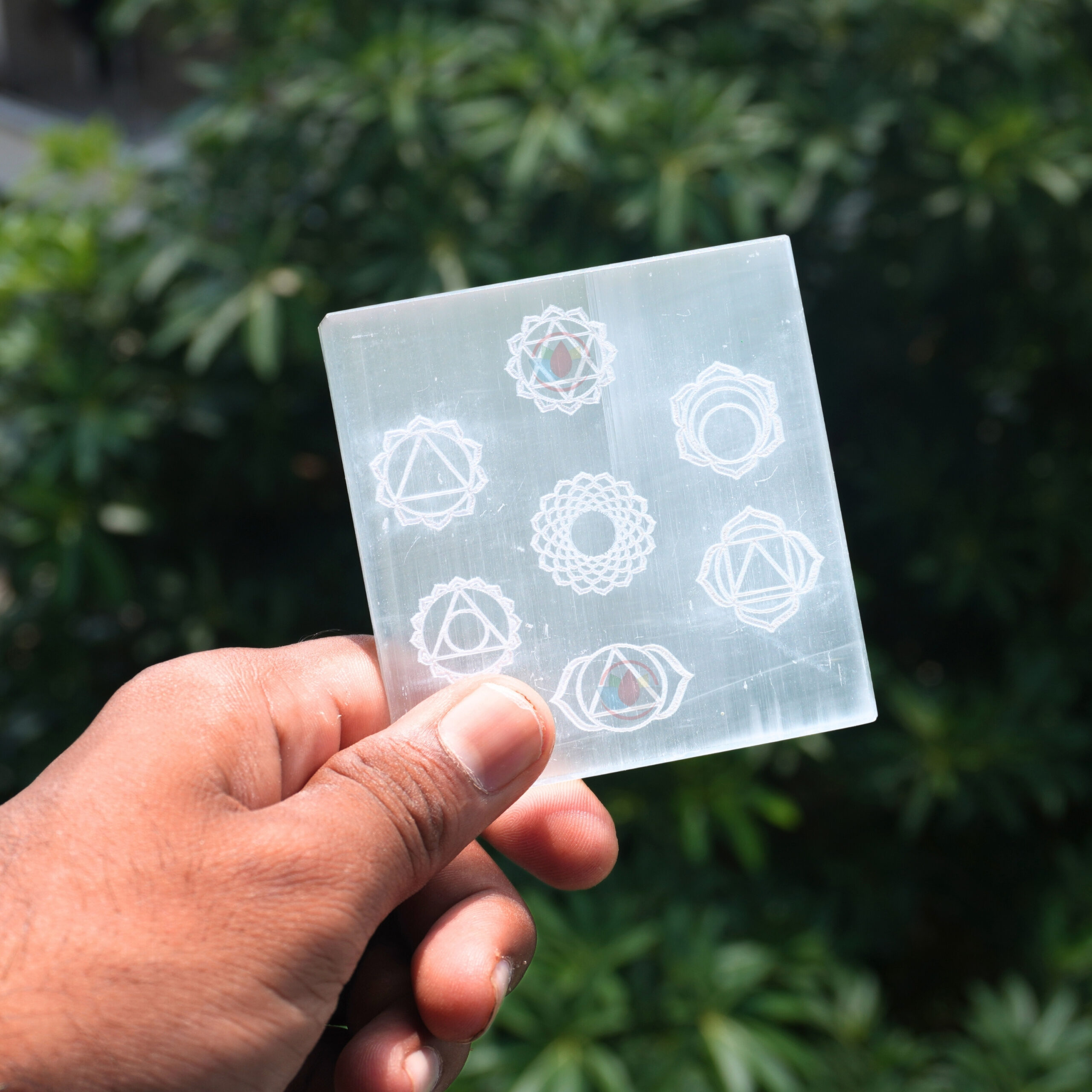 Selenite Crystal Charging Plate