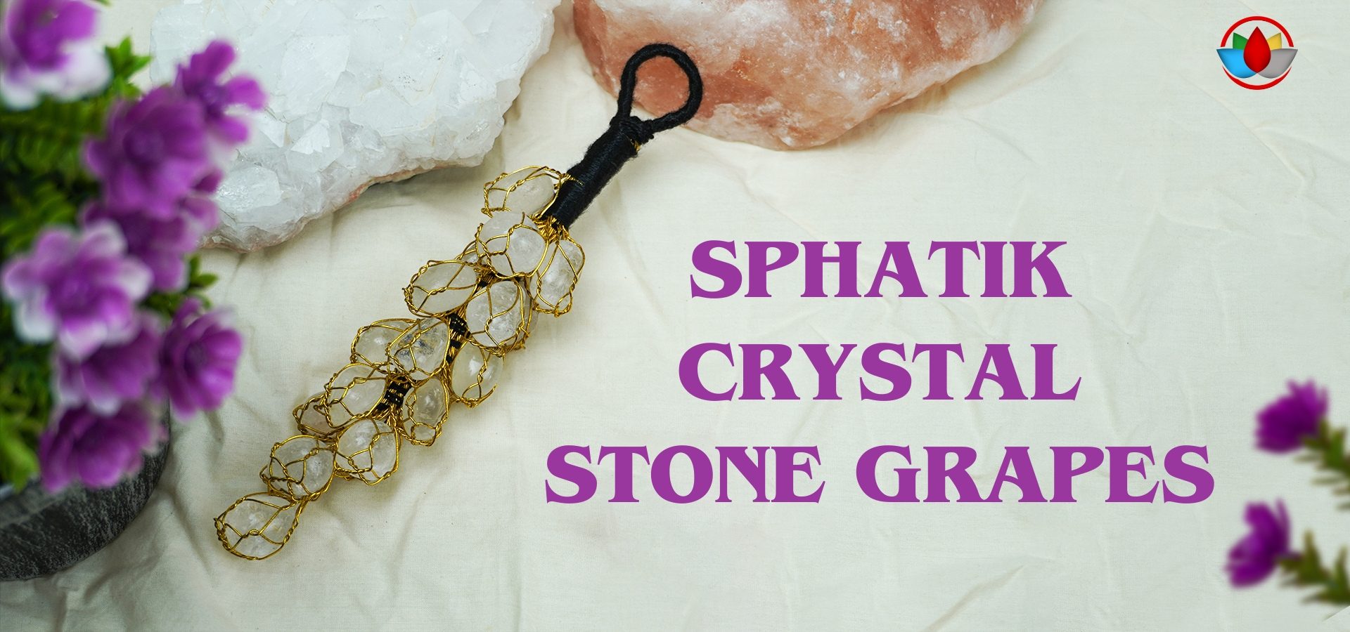 Sphatik Crystal Stone Grapes Sphatik Crystal Stone Grapes
