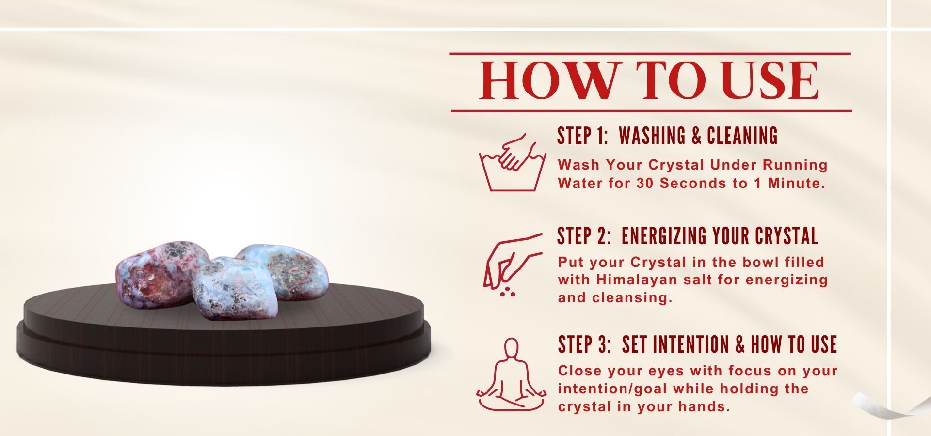 Larimar Tumble Stones