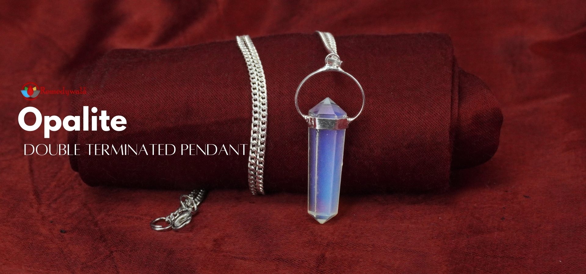Opalite Double Terminated Pendant