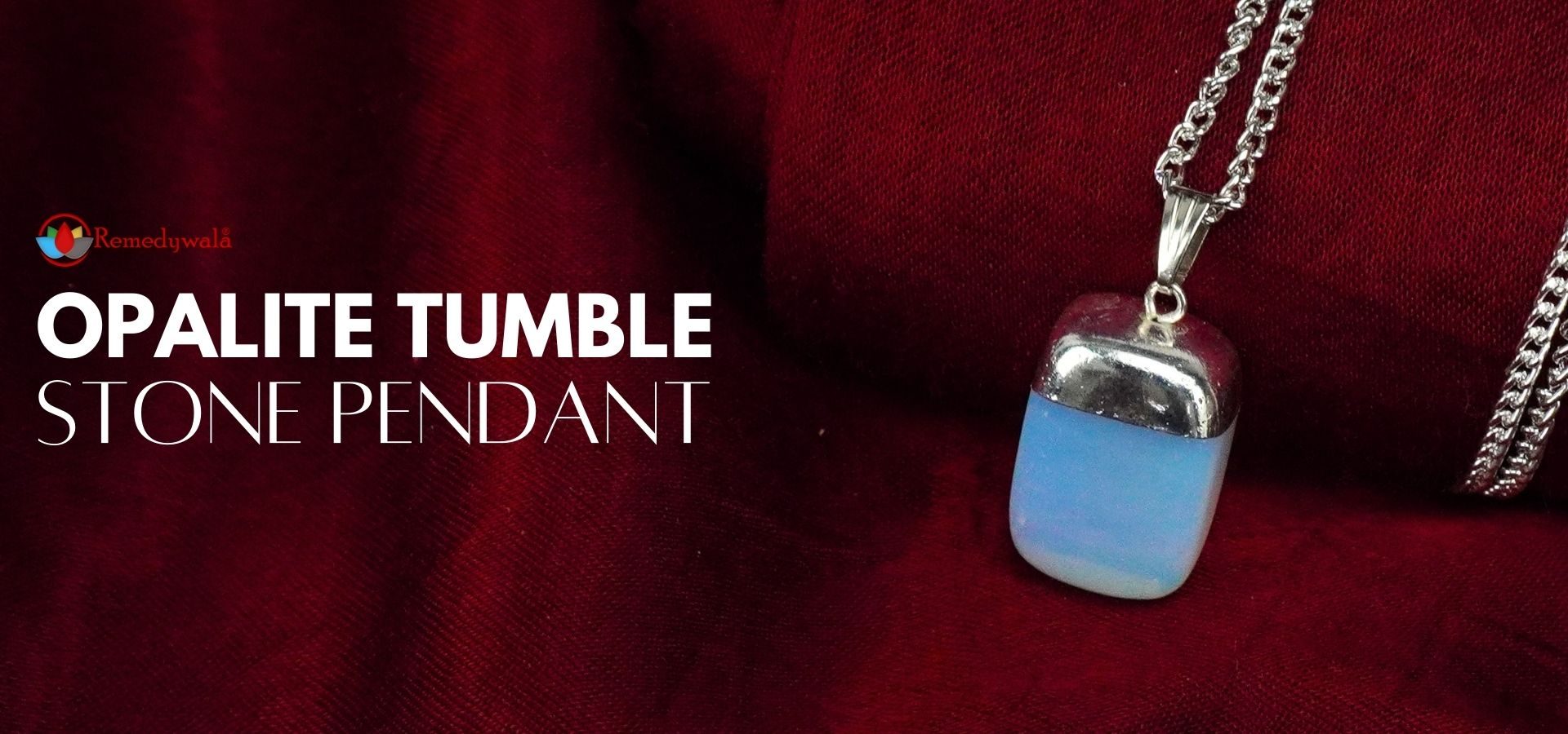 Opalite Tumble Stone Pendant