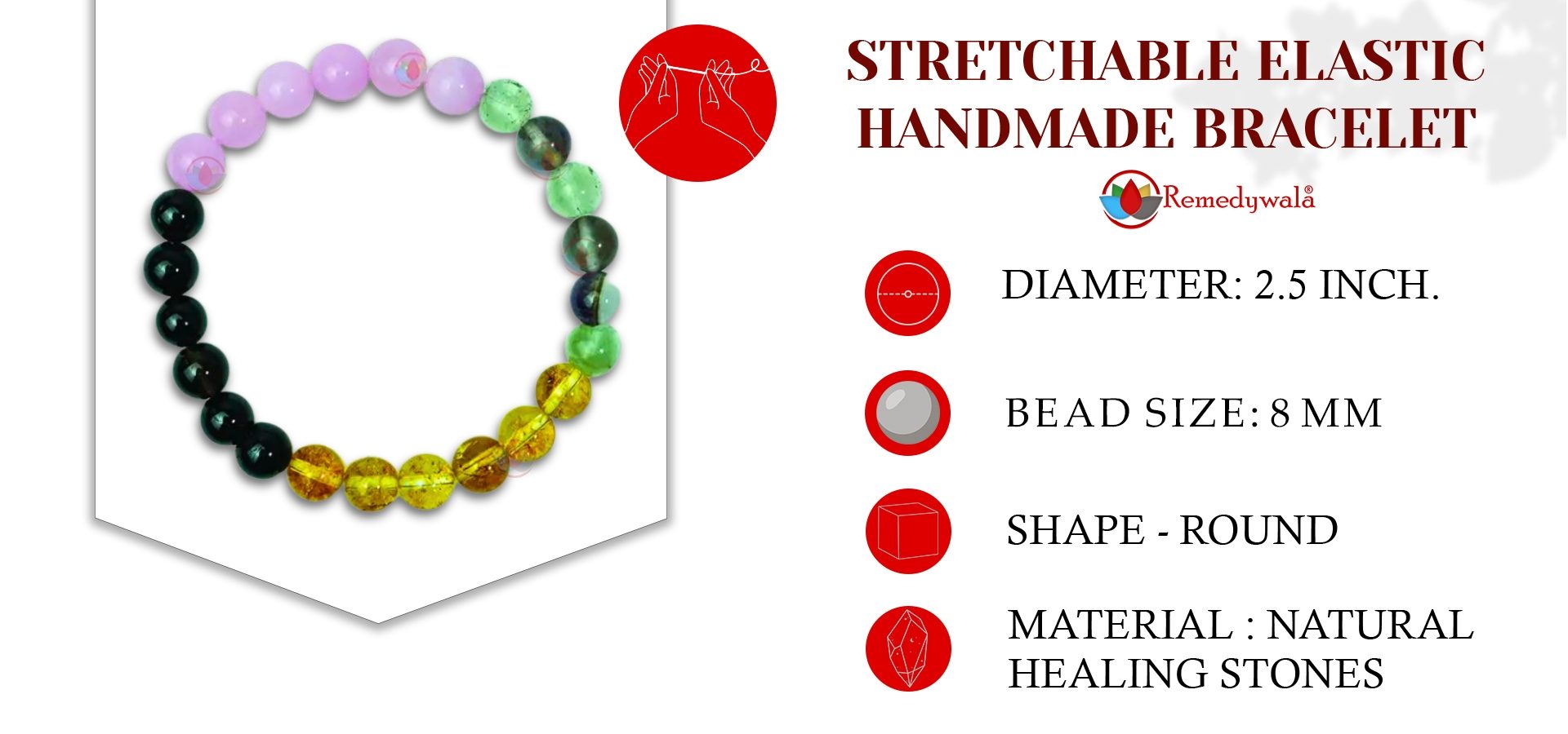 Amethyst Round Diamond Cut Bracelet