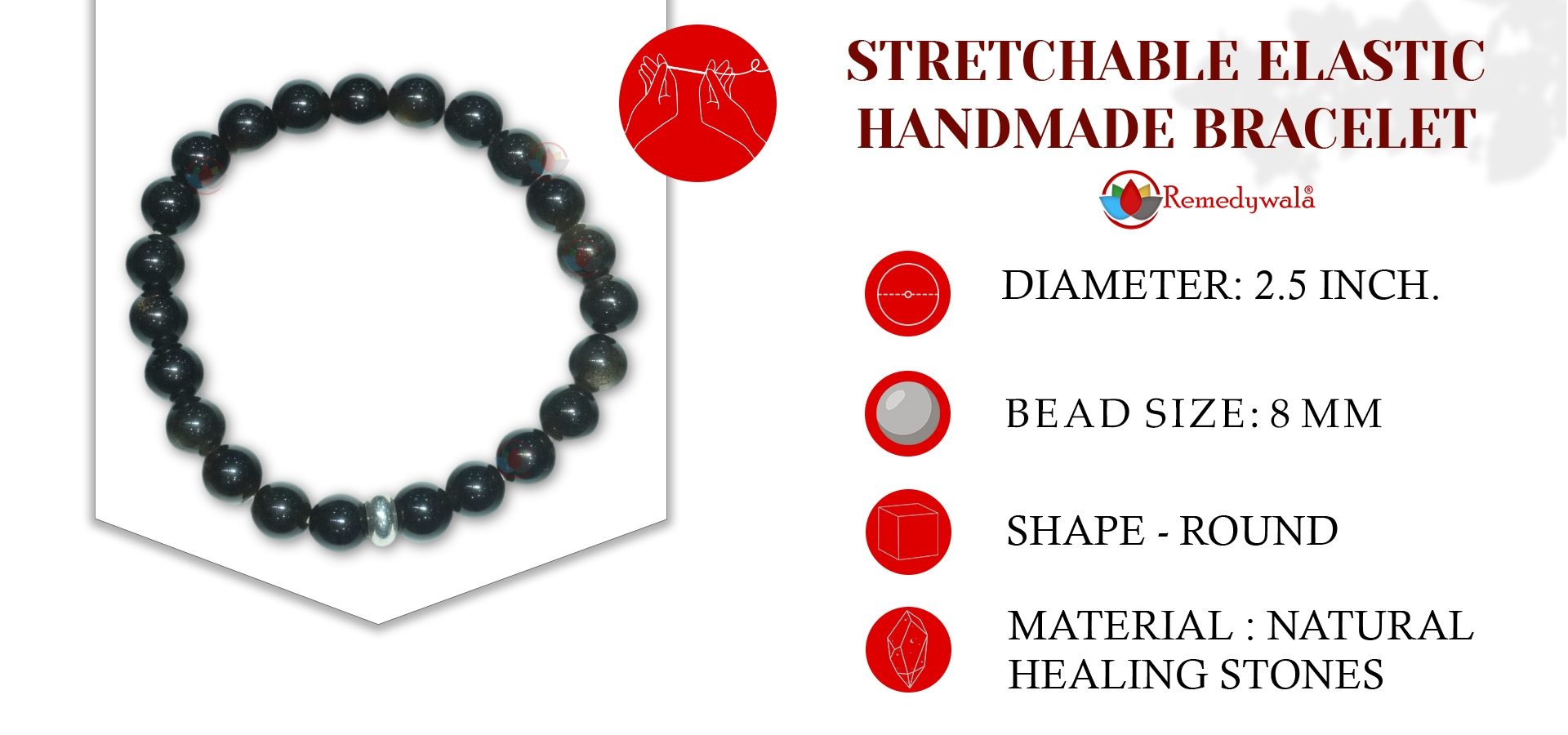 Golden Obsidian Bracelet