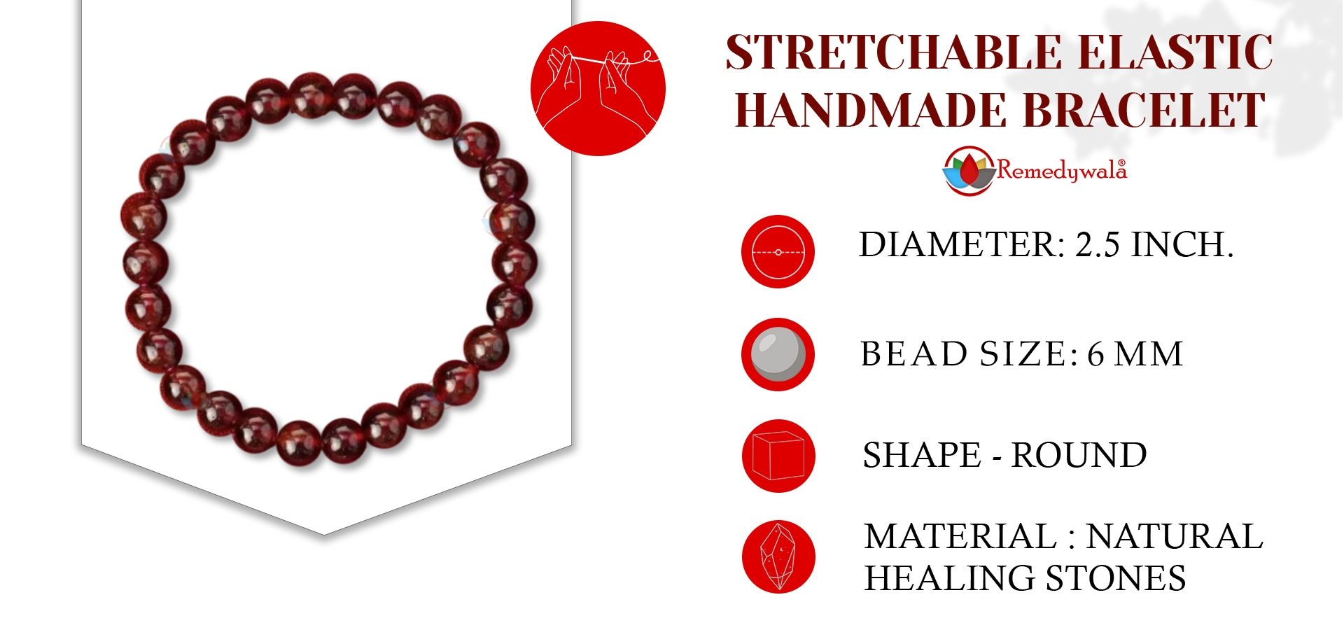 Gomed 6mm Bracelet