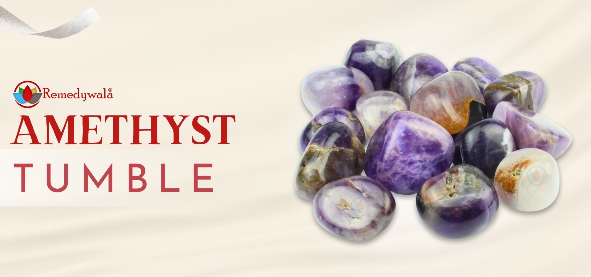Amethyst Tumbled Stone Amethyst Tumbled Stone