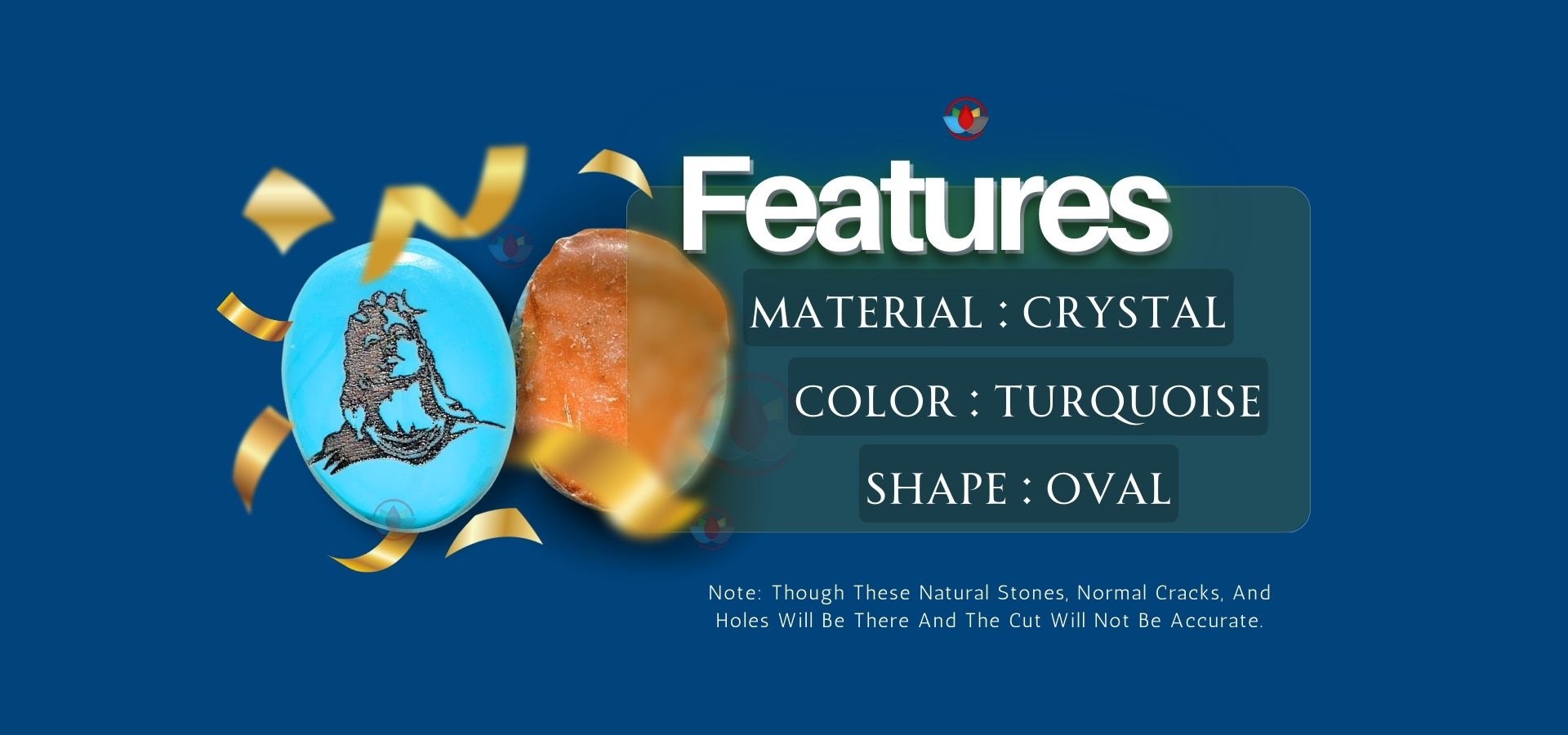 Turquoise Adiyogi Coin