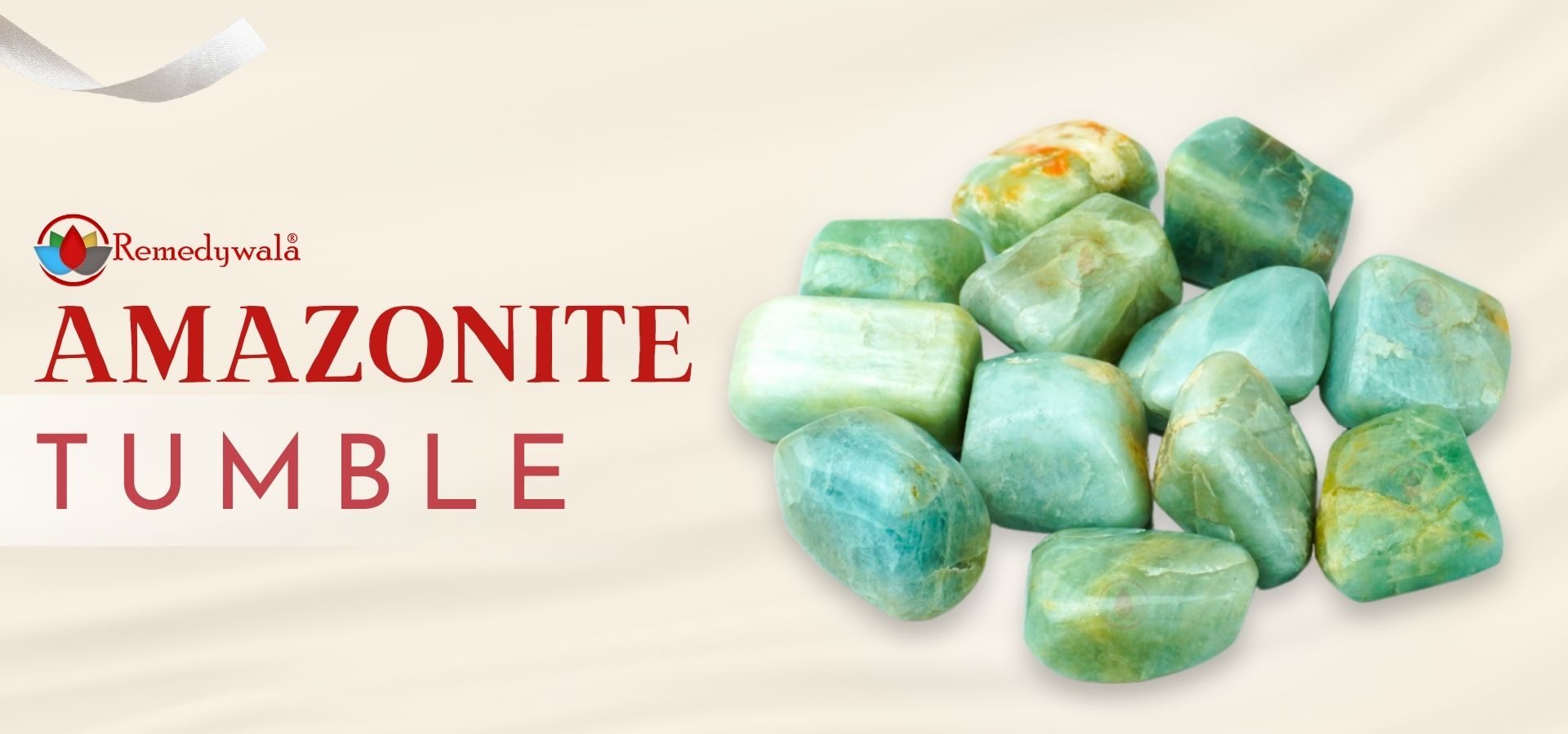 Amazonite tumble stone Amazonite tumble stone
