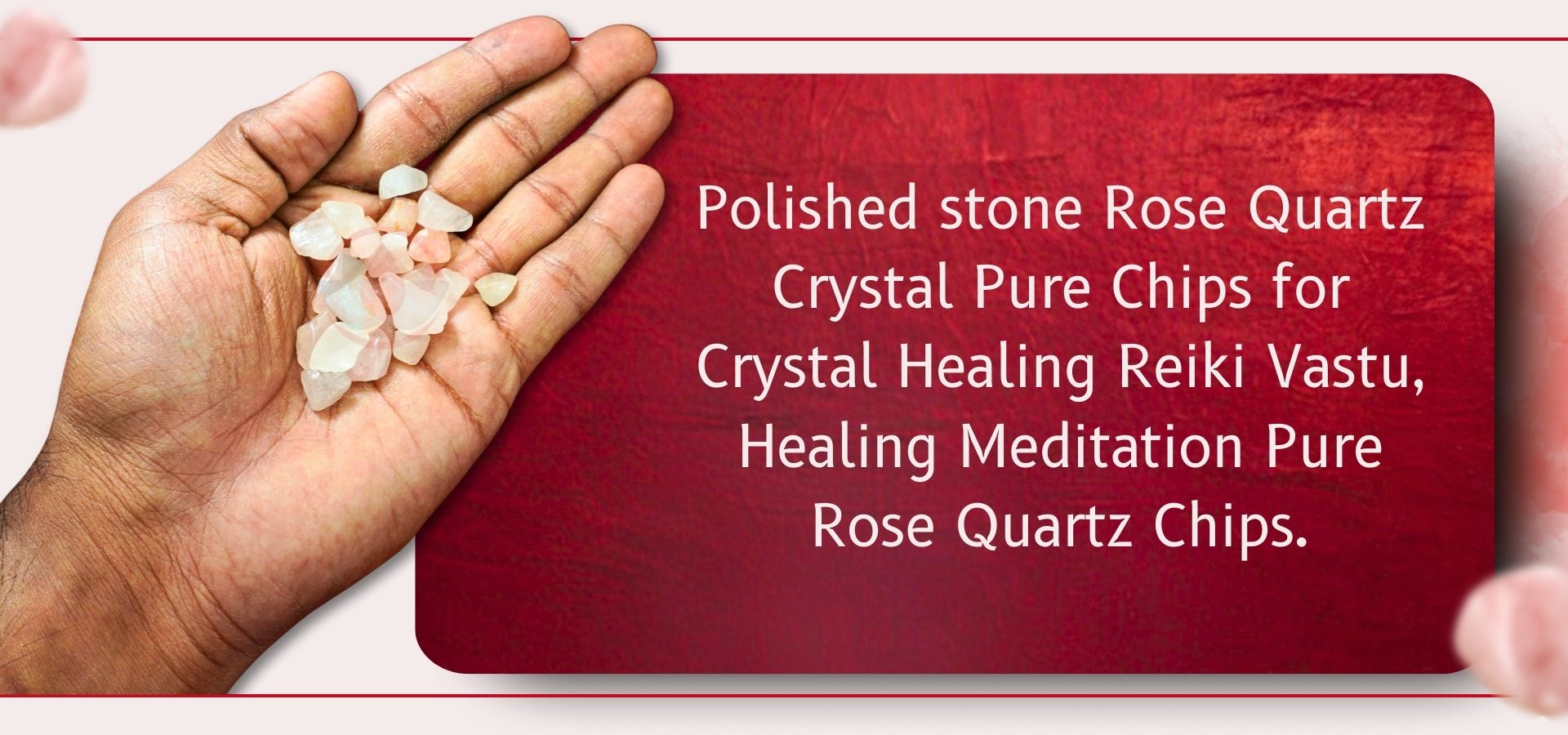 Rose Quartz Polished Chips Rose Quartz Polished Chips