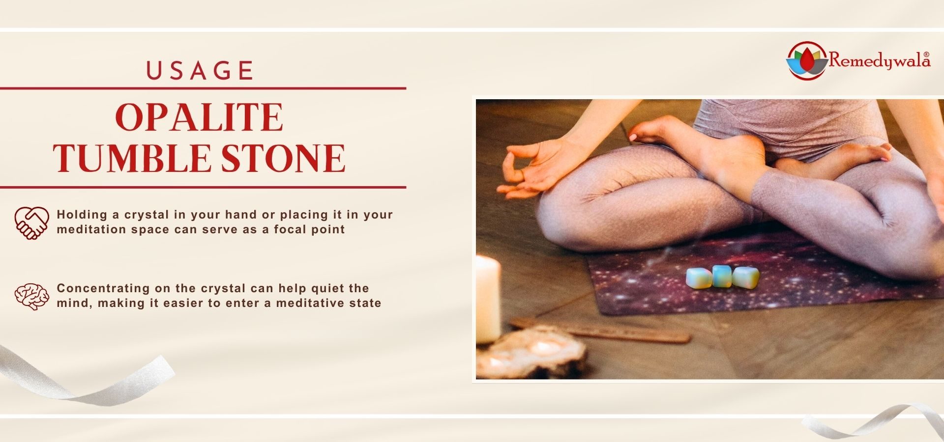 Opalite Tumble Stone Opalite Tumble Stone