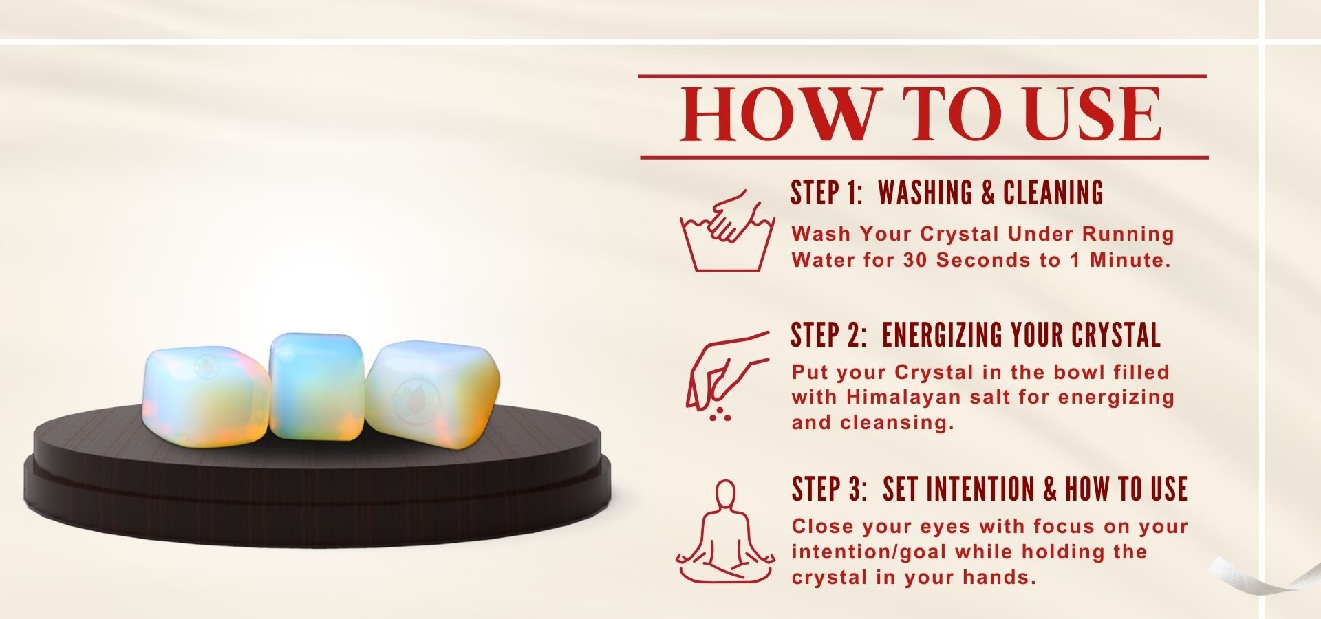 Opalite Tumble Stone Opalite Tumble Stone