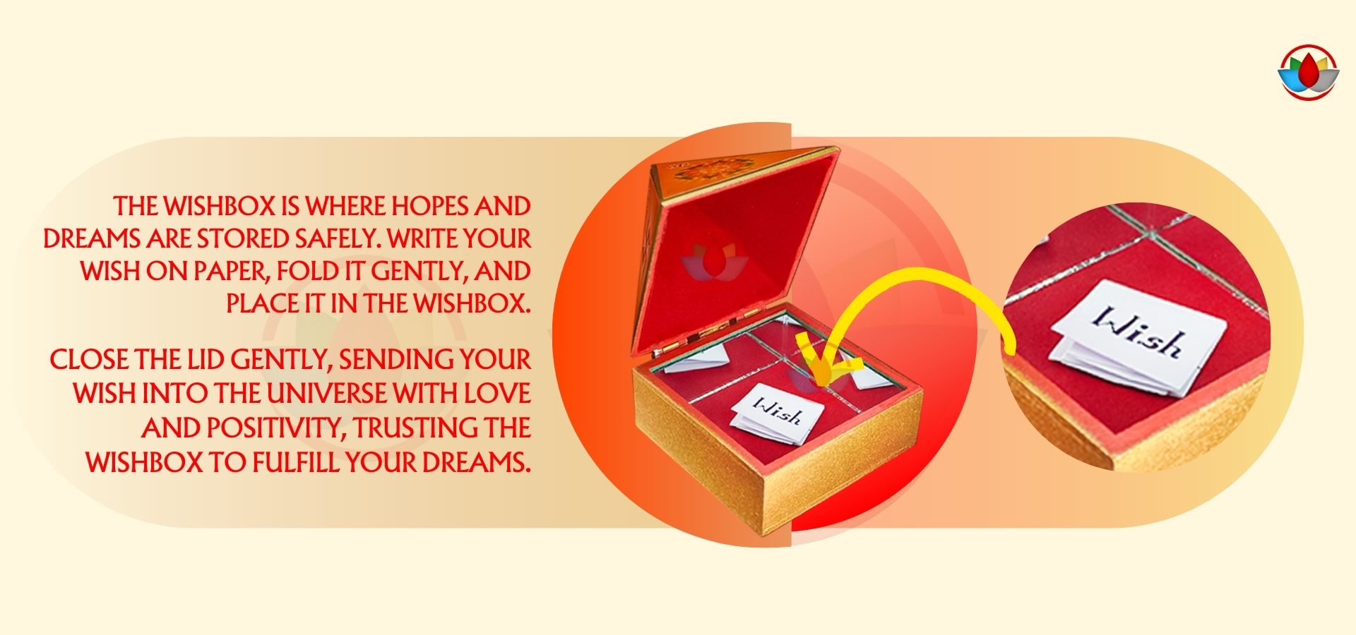 Om Sticker Wish Box