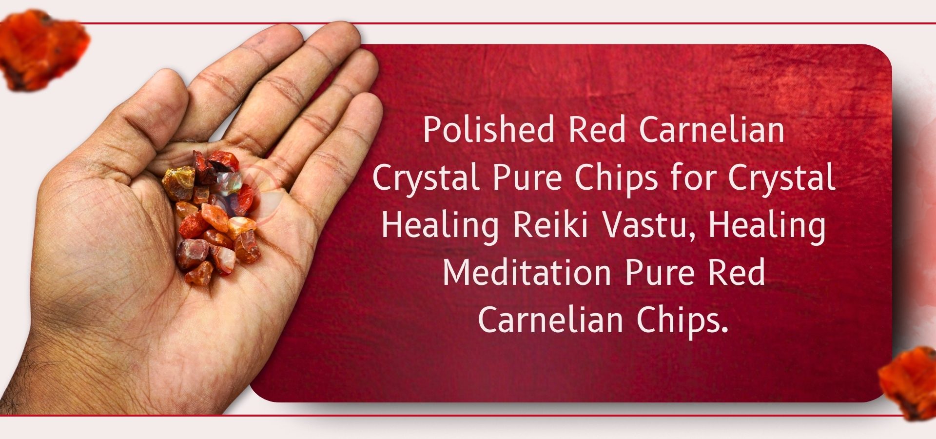 Red Carnelian Polished Chips Red Carnelian Polished Chips