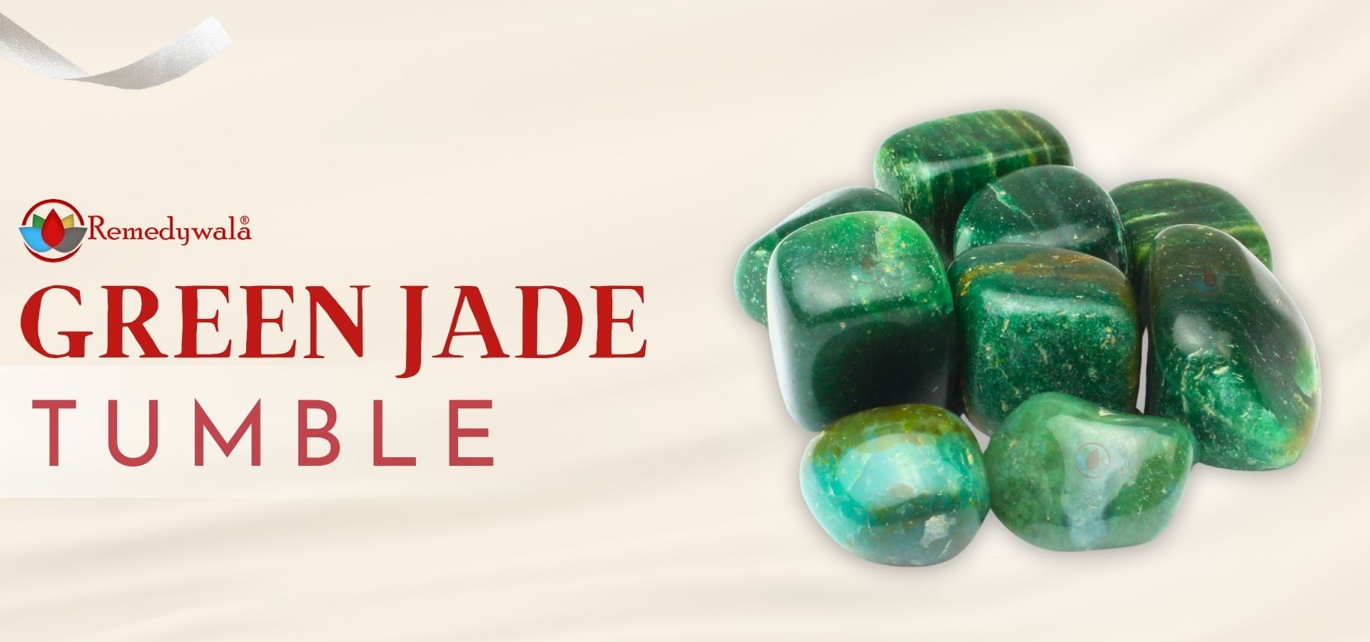 Green Jade Tumbled Stone Green Jade Tumbled Stone