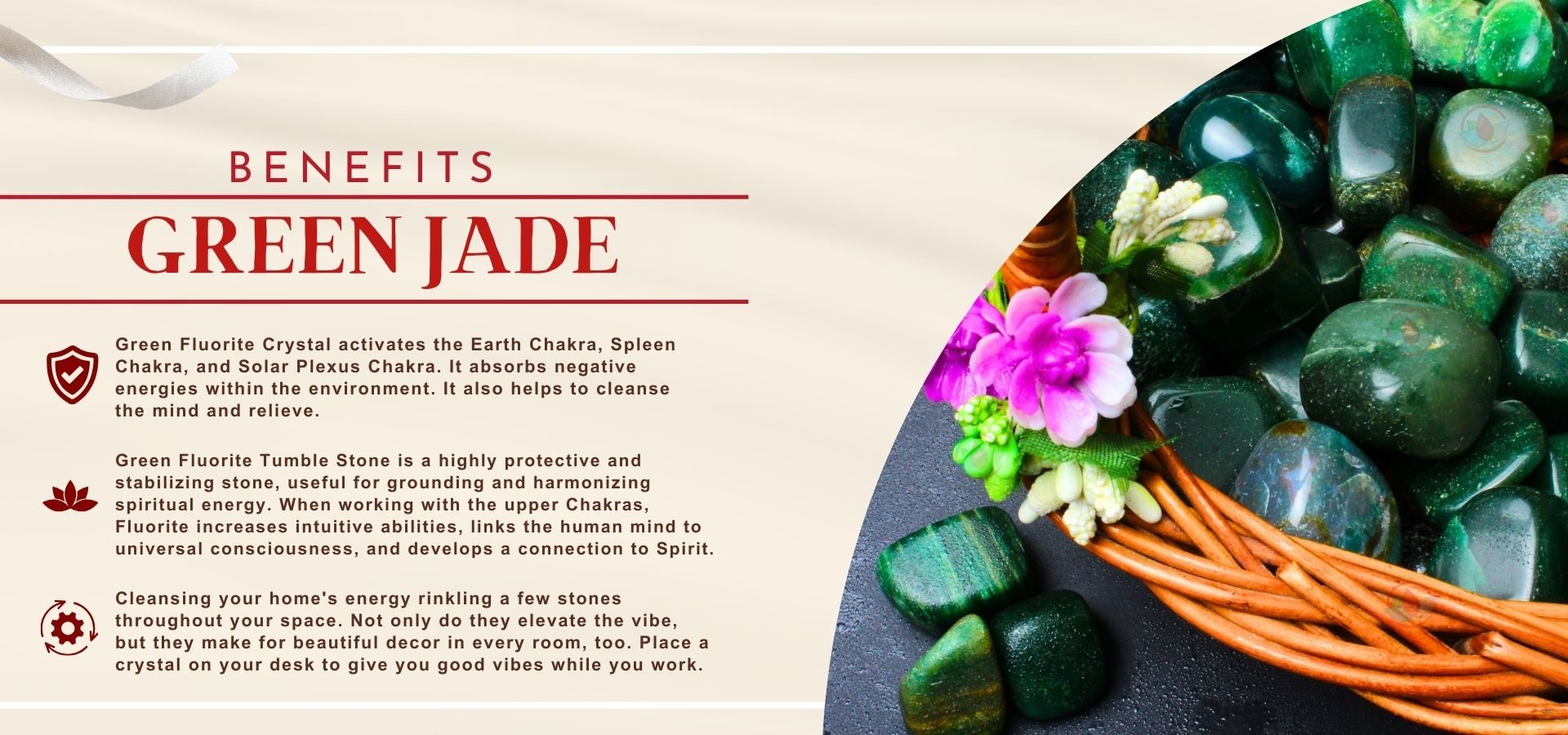 Green Jade Tumbled Stone Green Jade Tumbled Stone