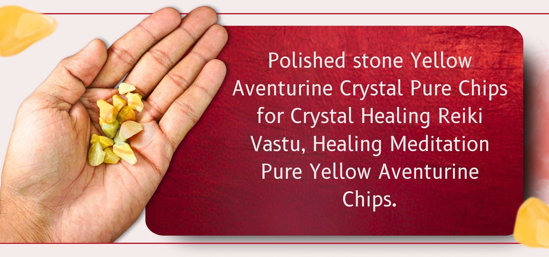 Yellow Aventurine Polished Chips Yellow Aventurine Polished Chips