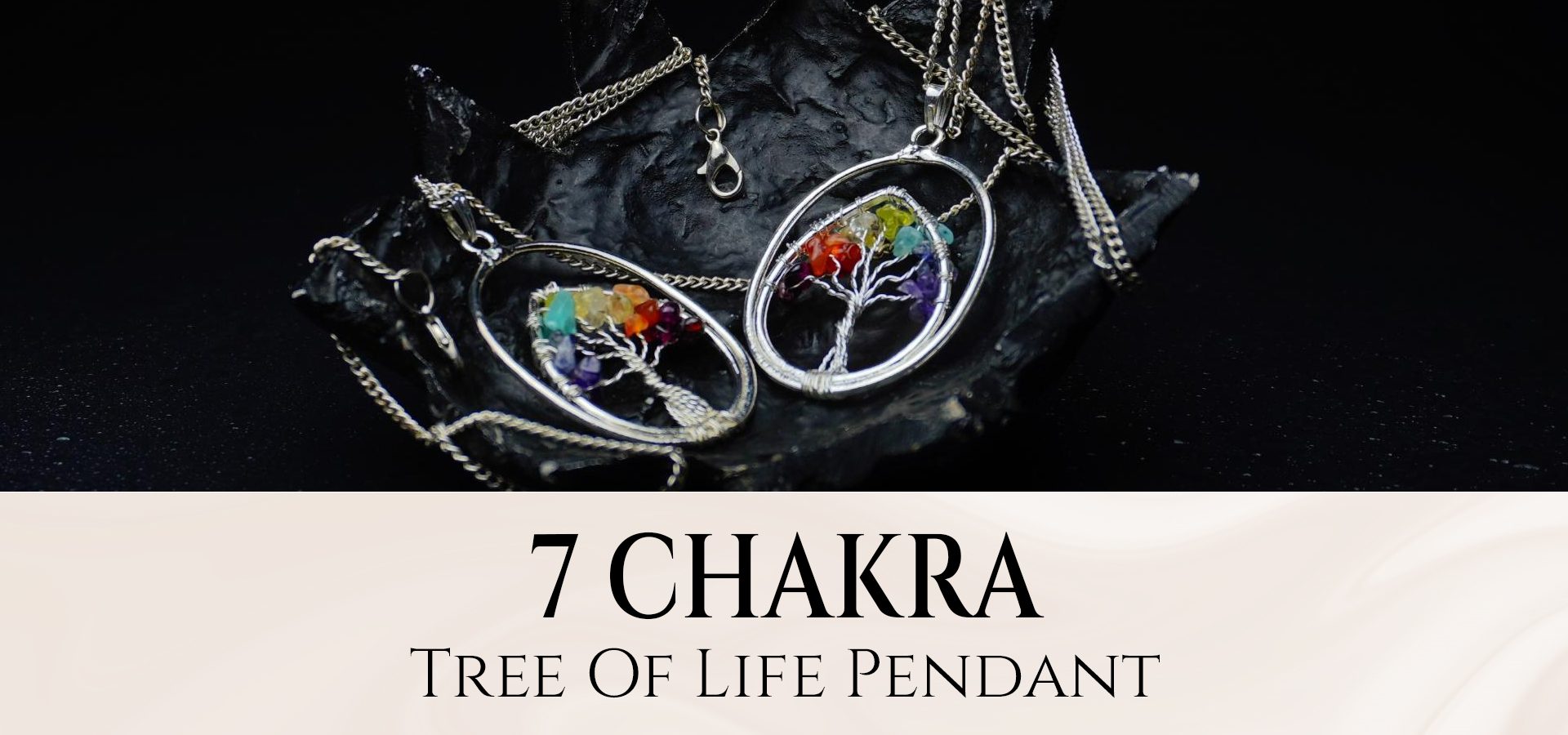 7 Chakra Tree Of Life Pendant 7 Chakra Tree Of Life Pendant