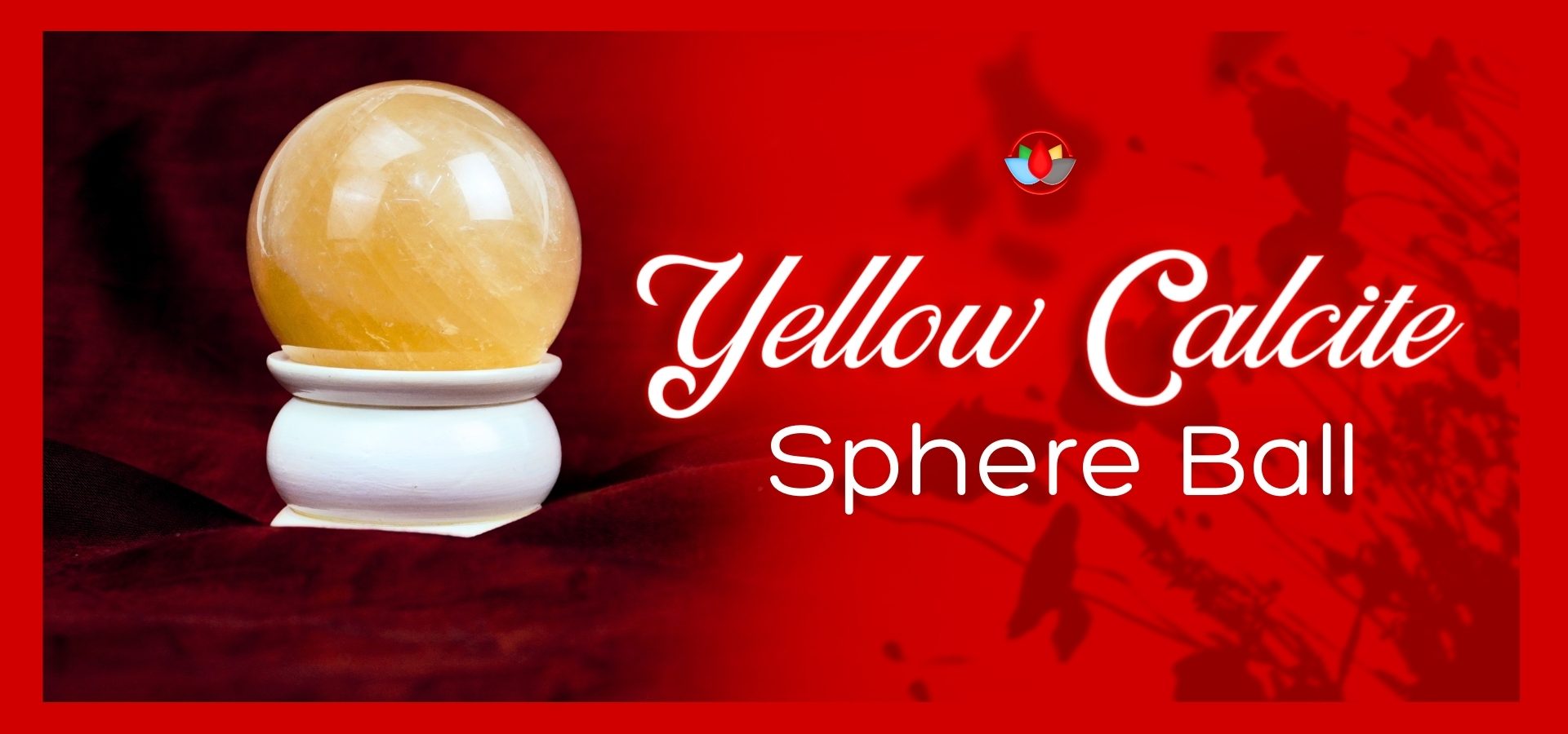 Yellow Calcite Sphere Ball