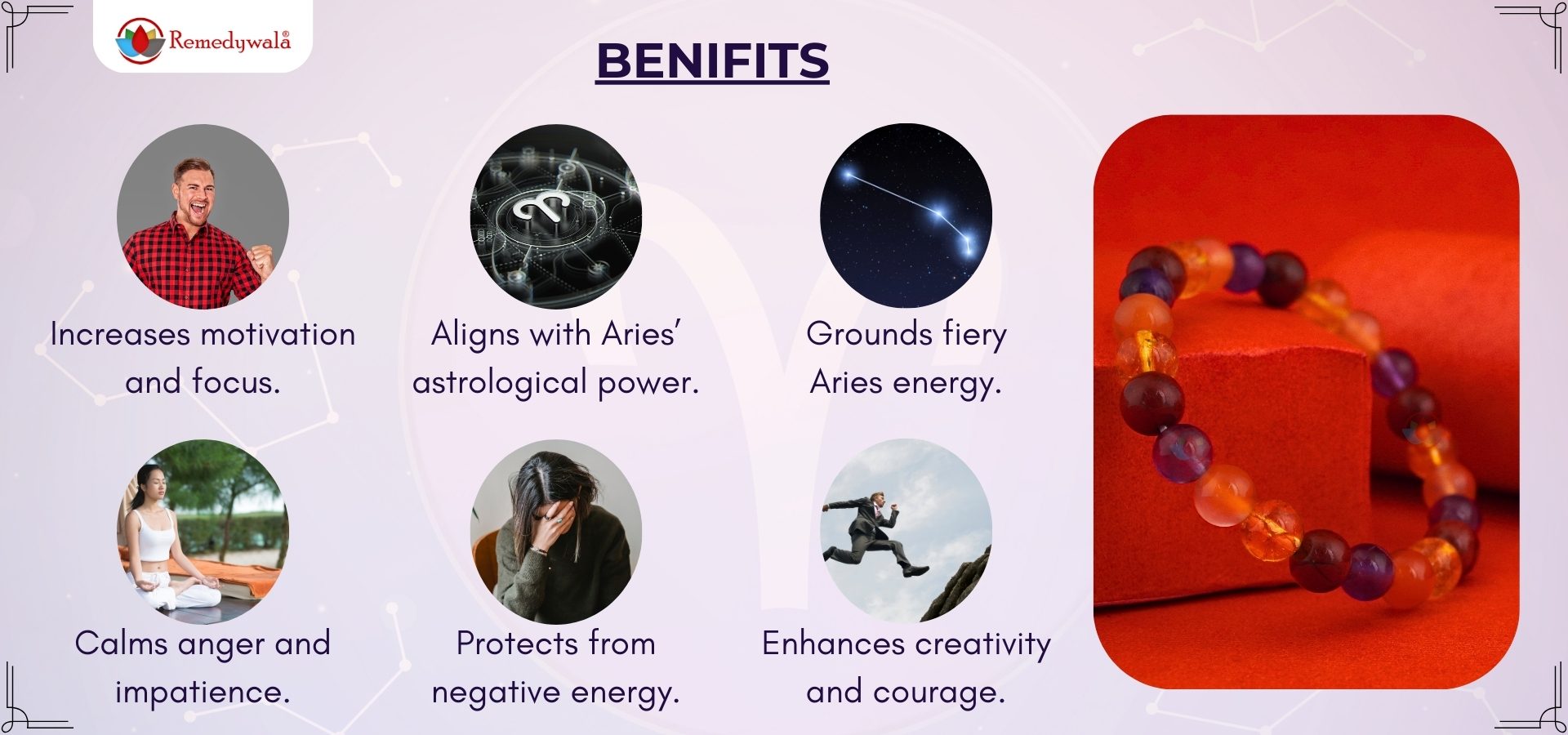 ARIES ZODIAC BRACELET