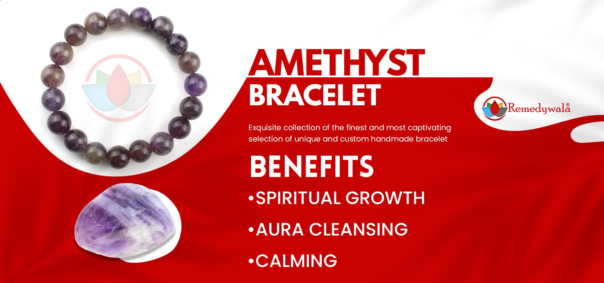 Amethyst Bracelet 10mm Amethyst Bracelet 10mm