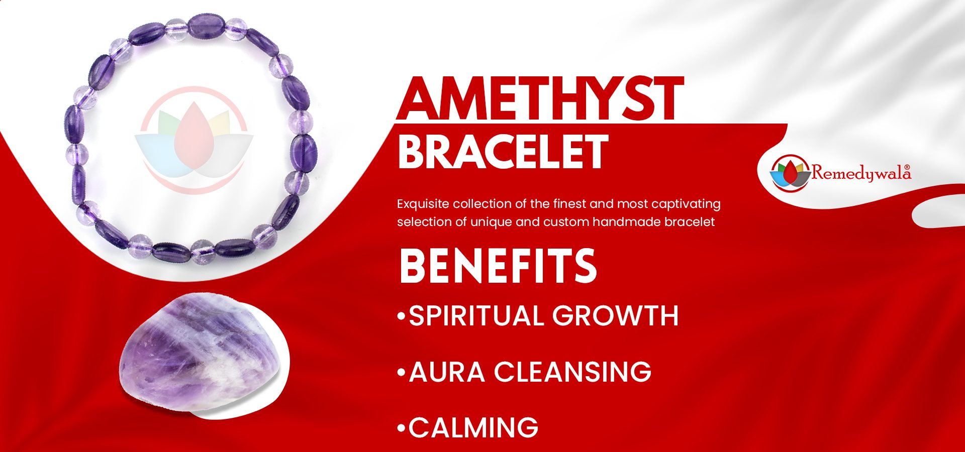 Amethyst 6mm Bracelet Amethyst 6mm Bracelet