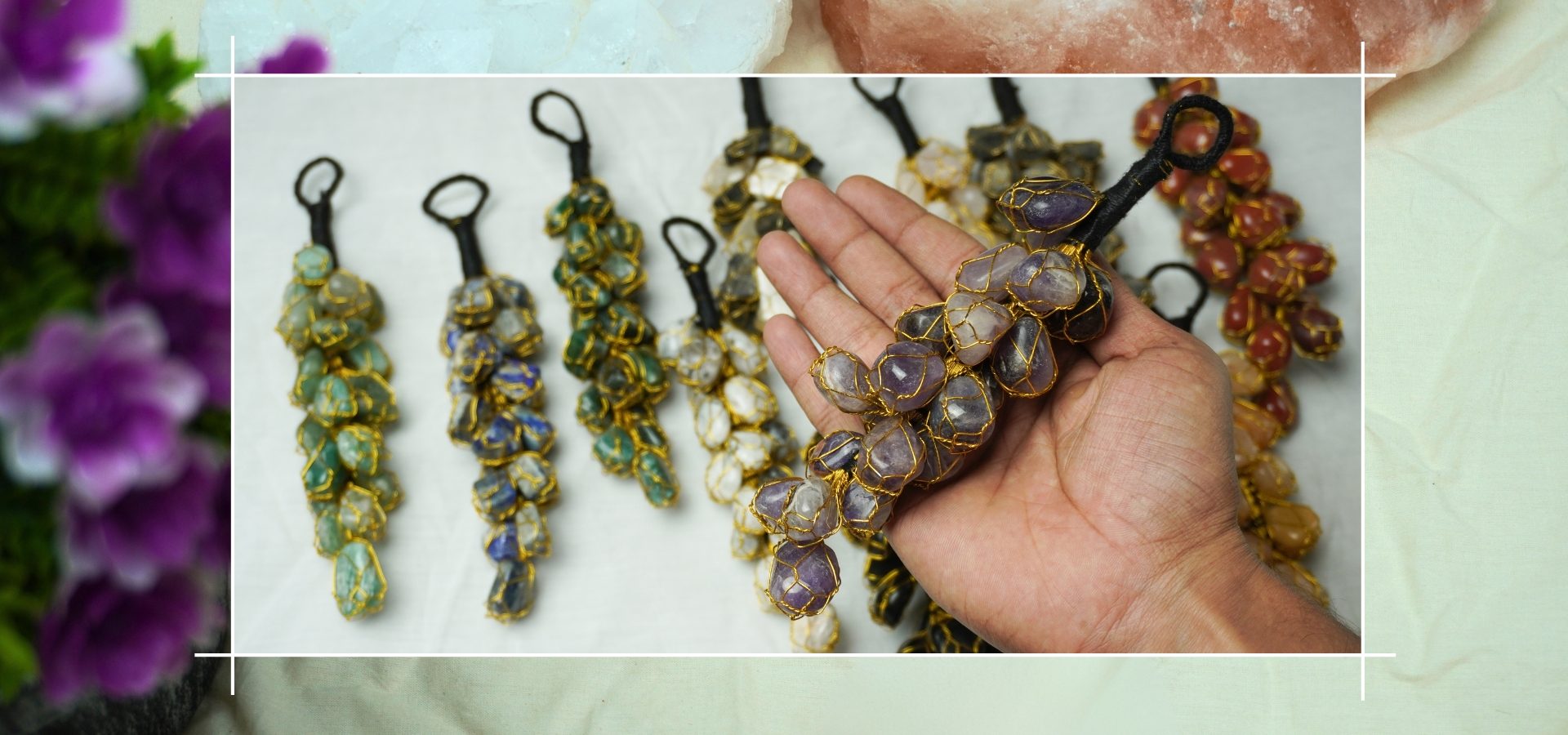 Amethyst Stone Grapes Amethyst Stone Grapes