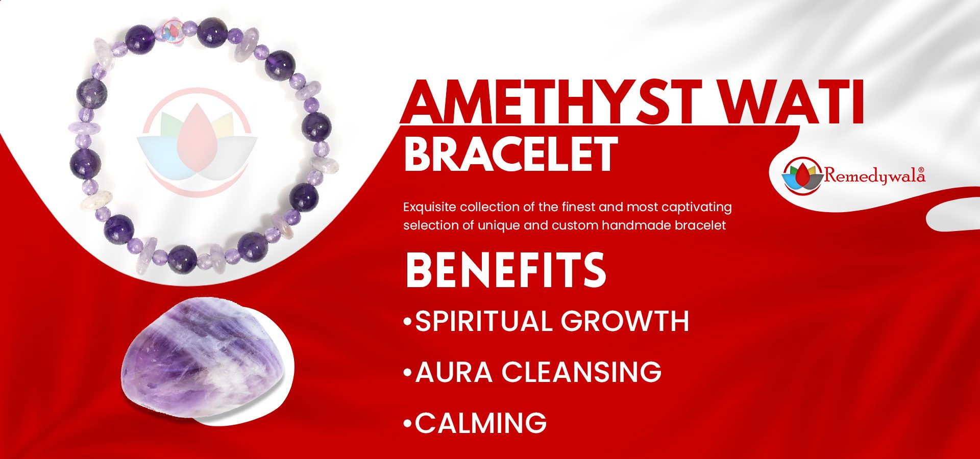 Amethyst Wati Bracelet 4mm 8mm