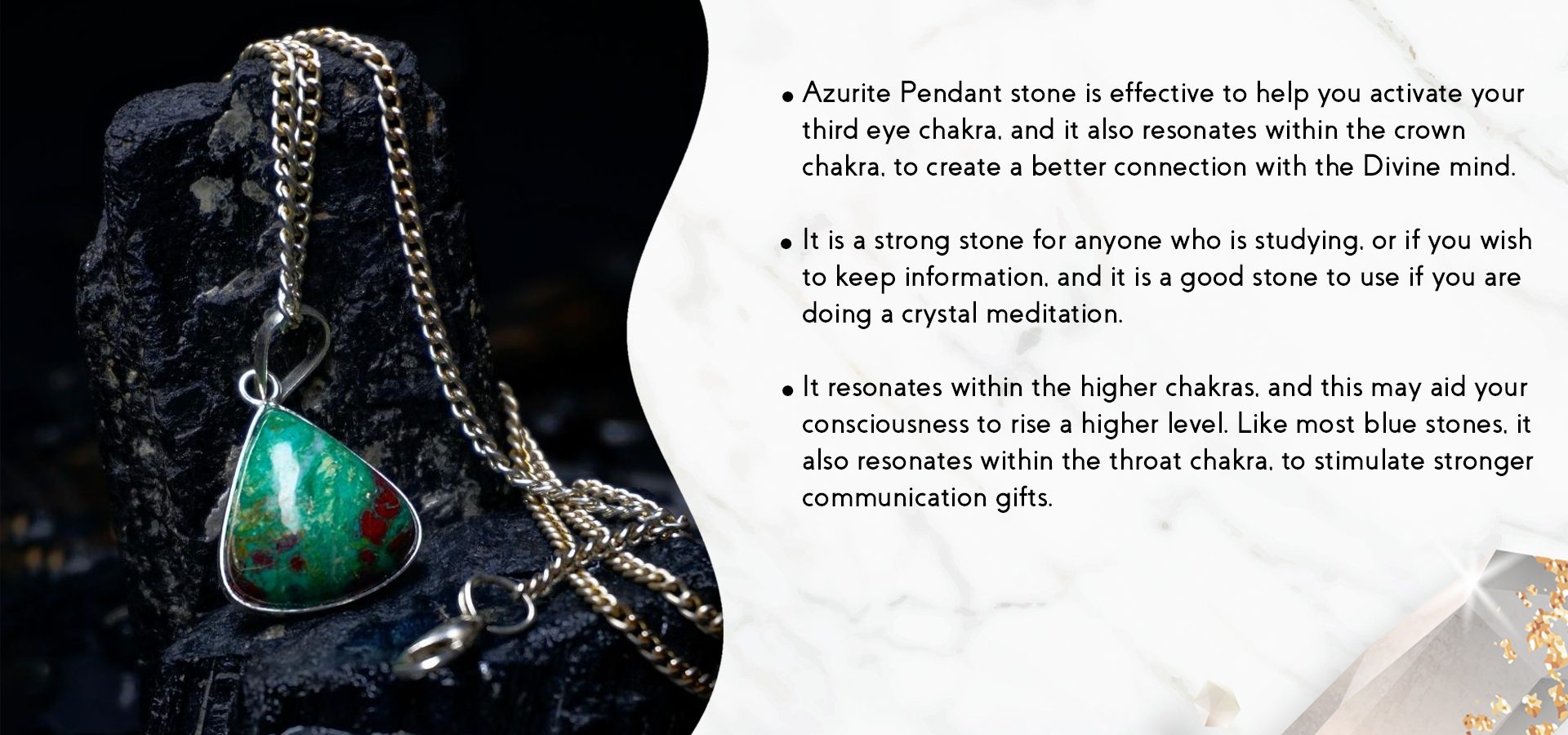 Azurite Pendant