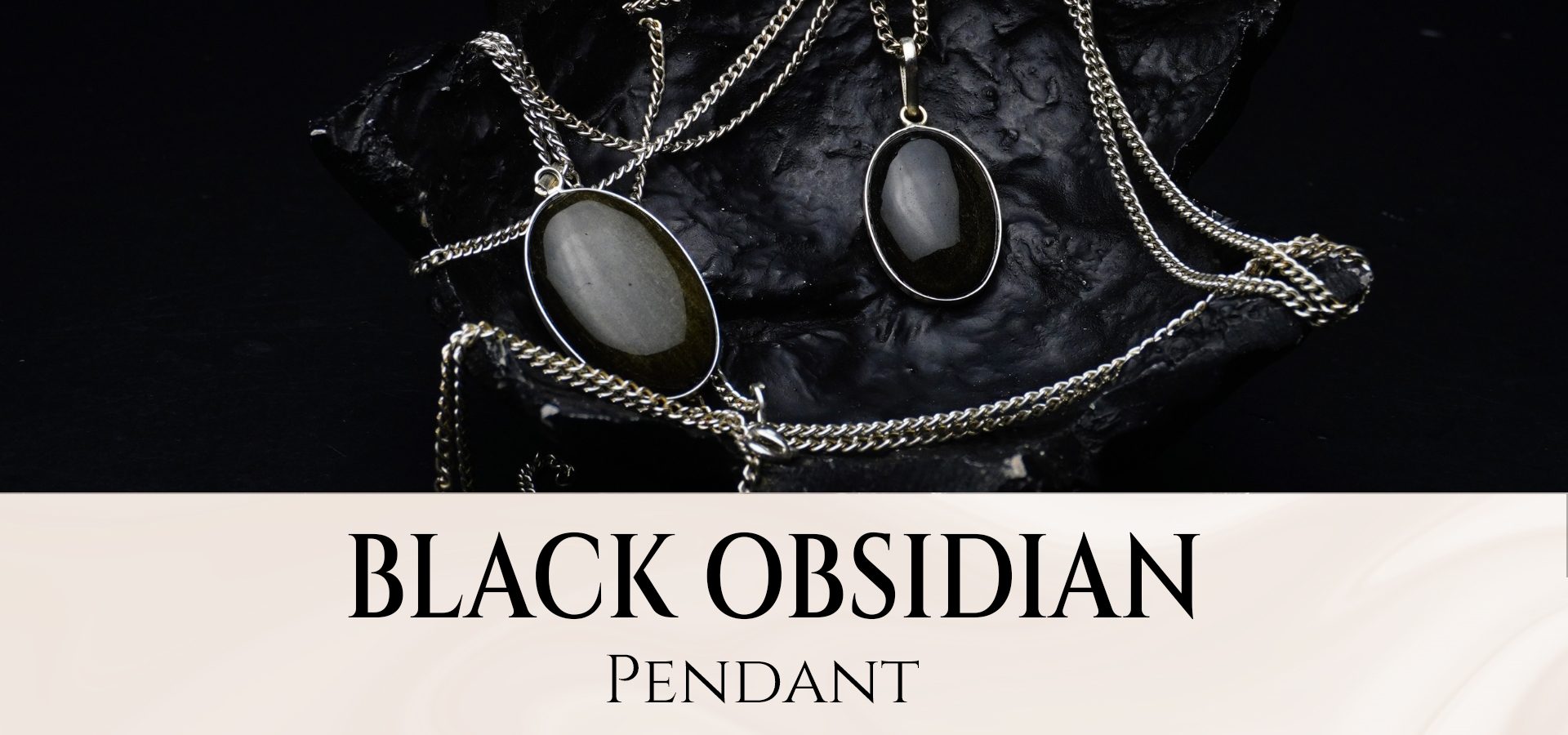 Black Obsidian Pendant Black Obsidian Pendant