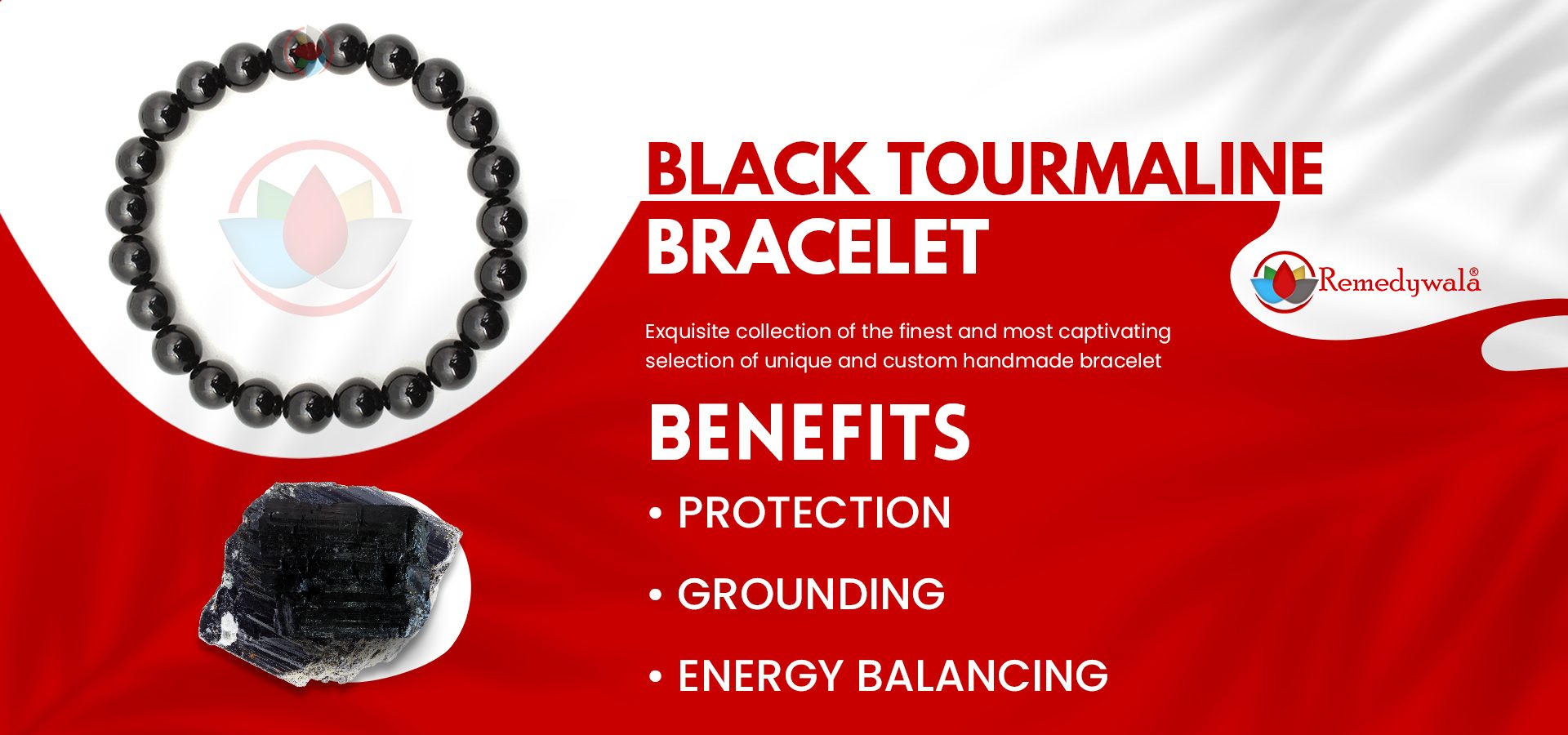 Black Tourmaline Bracelet Black Tourmaline Bracelet