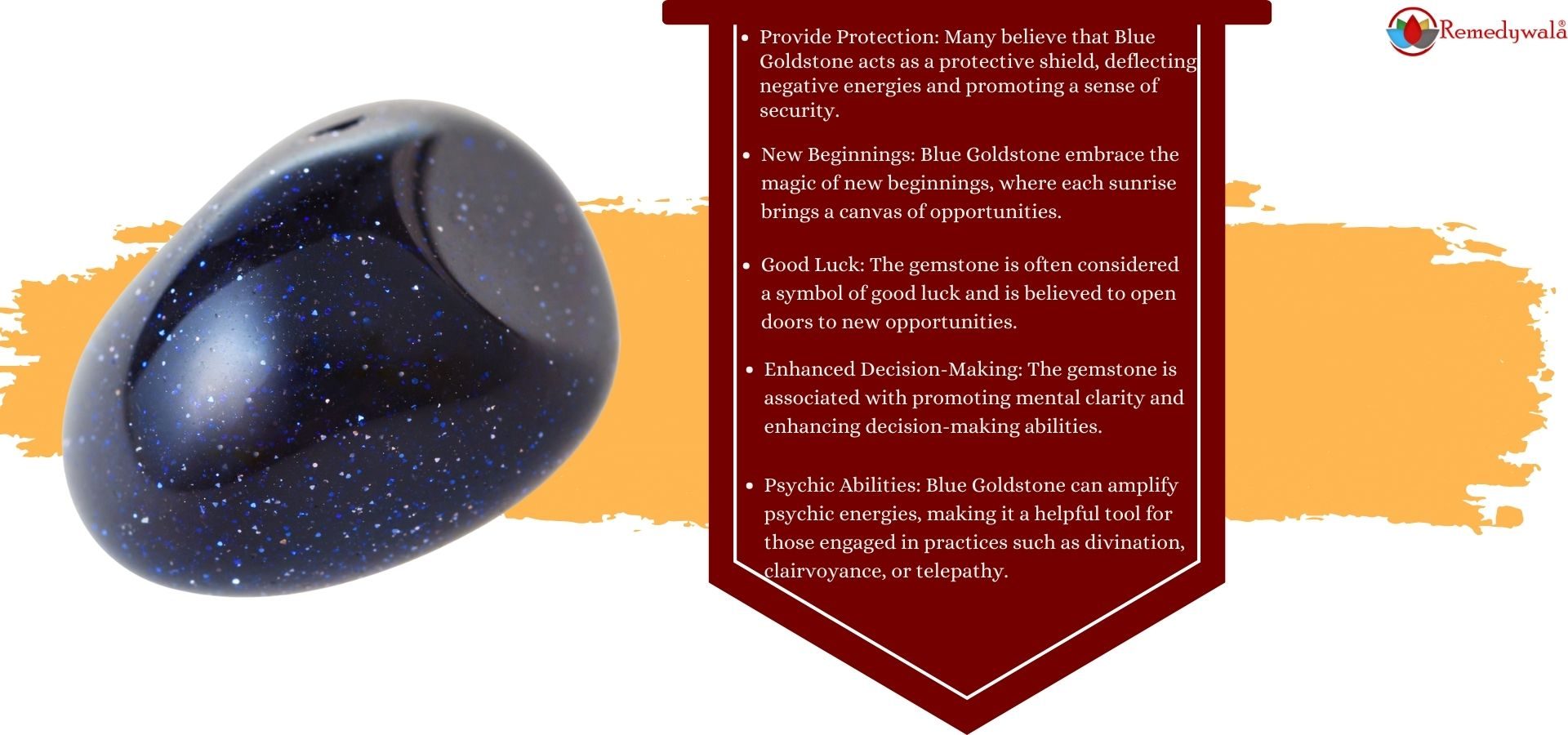 Blue goldstone Pencil Pendant (3)