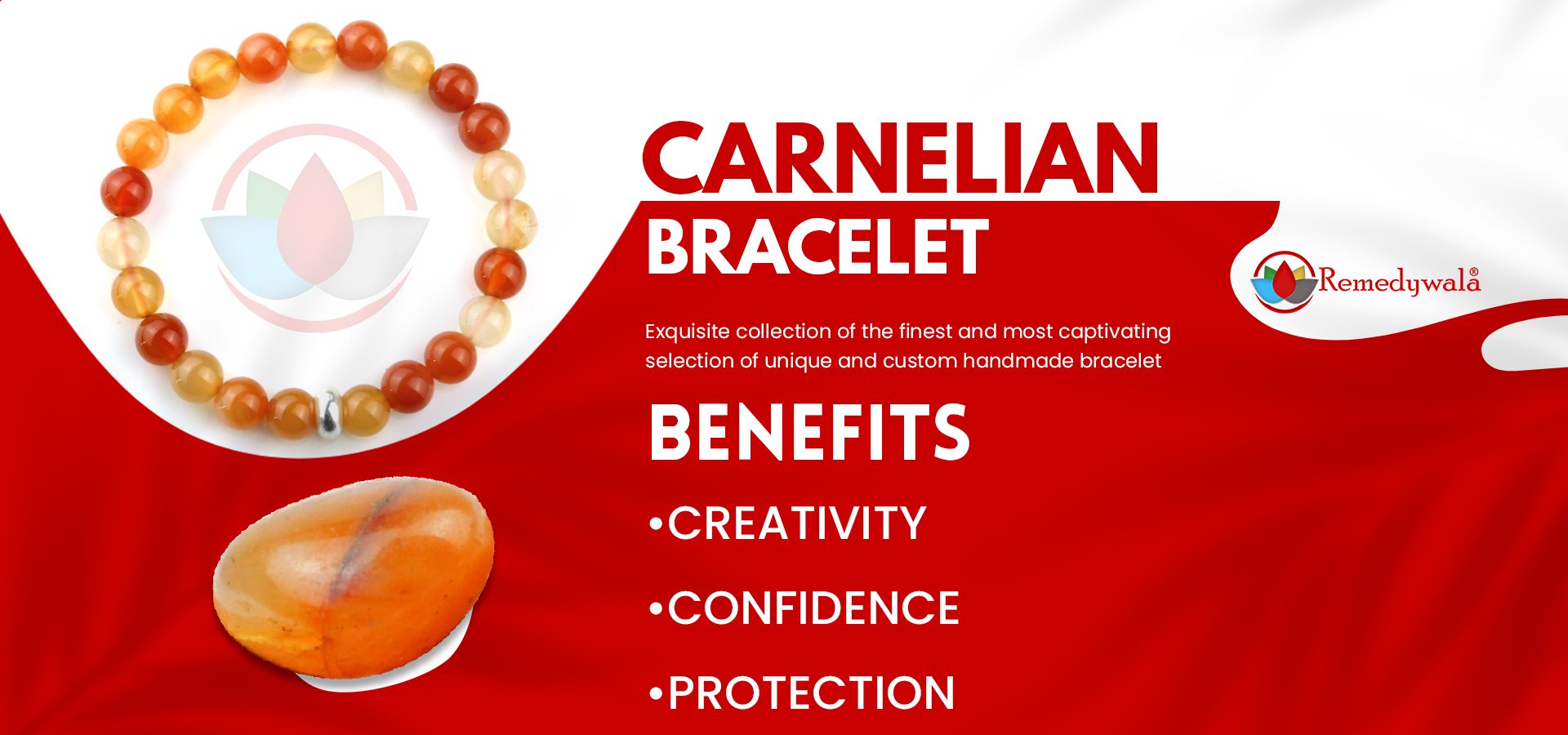 Carnelian Bracelet 8mm Carnelian Bracelet 8mm