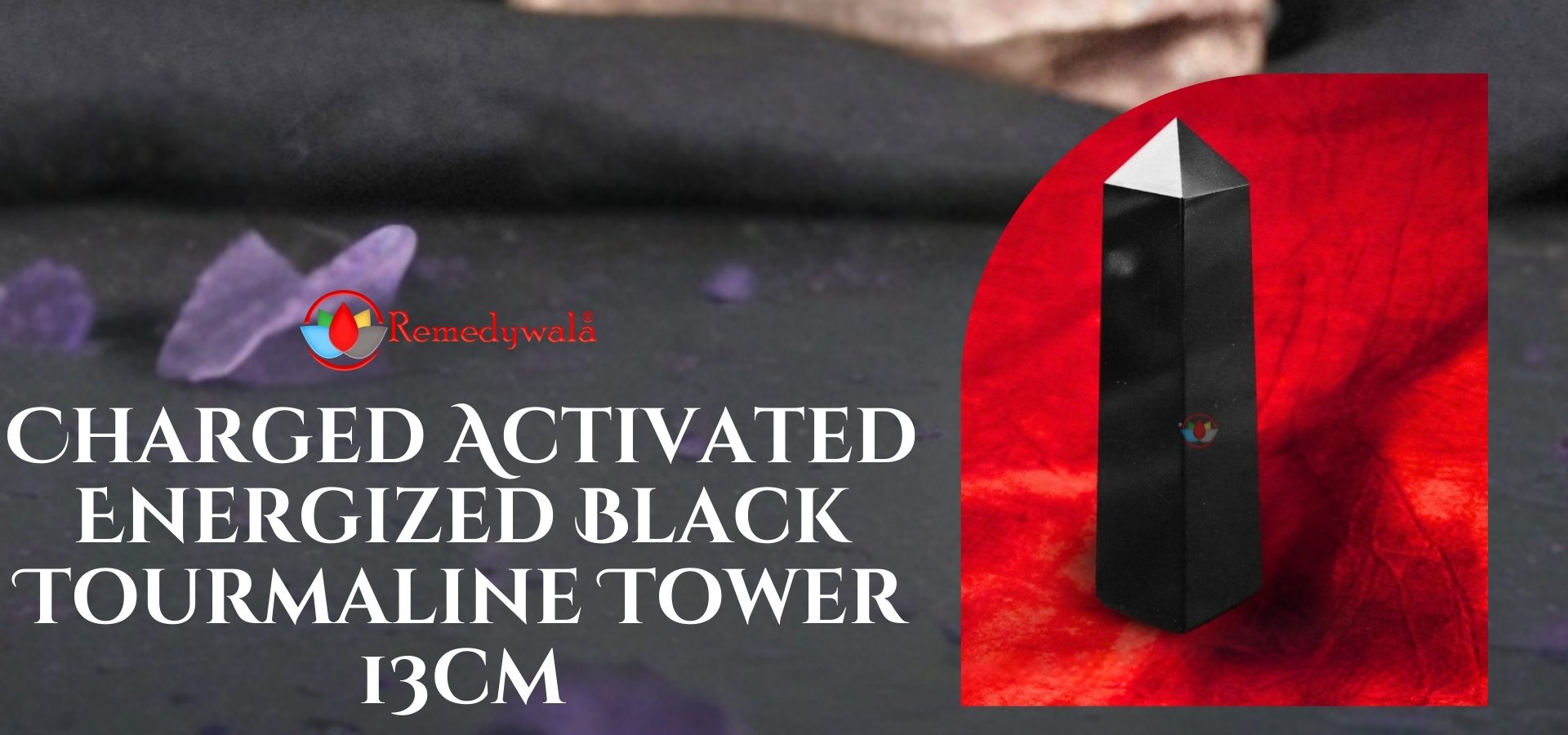 Charged Activated Energized Black Tourmaline Tower (1)