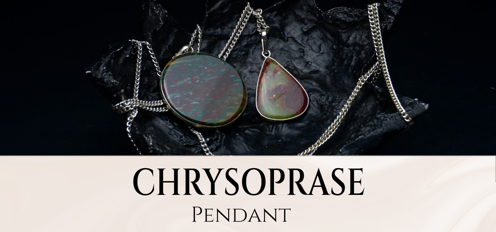 Chrysoprase Pendant Chrysoprase Pendant