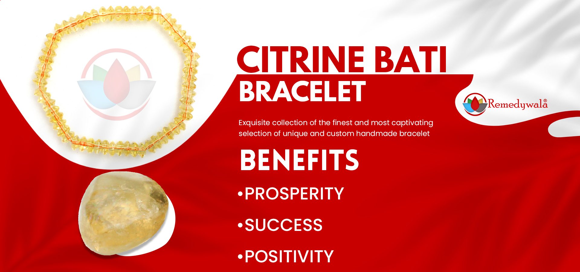 Citrine Bati Bracelet 6mm Citrine Bati Bracelet 6mm