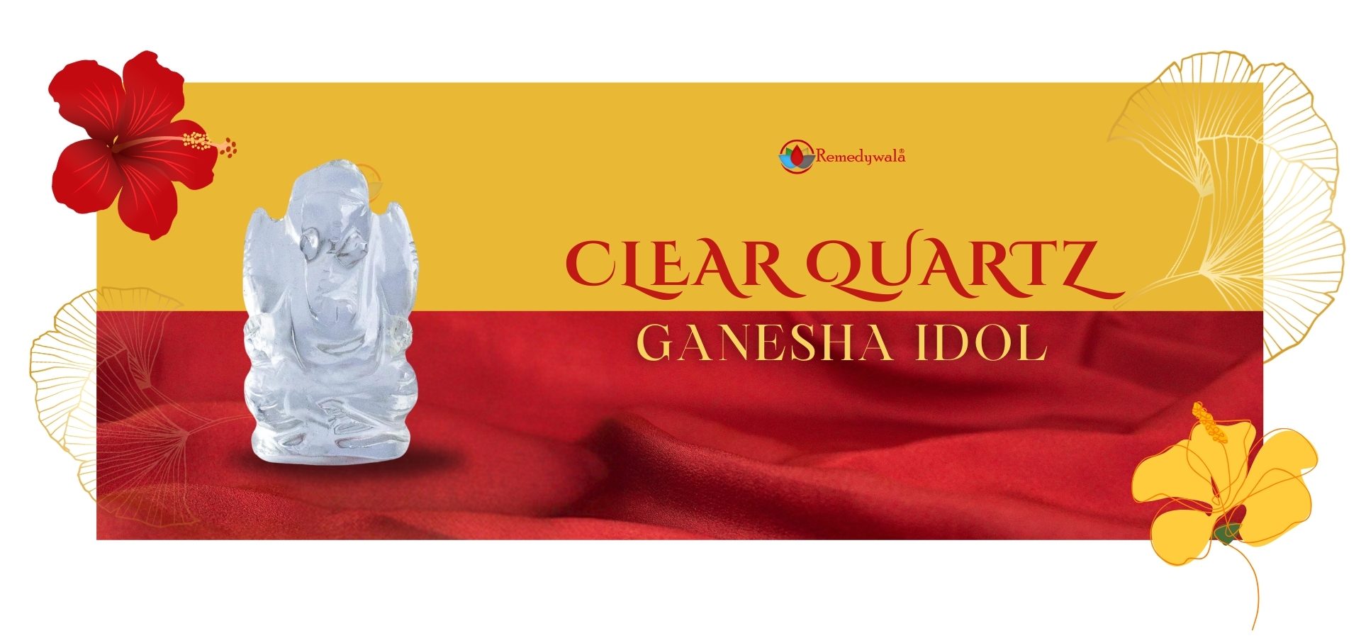 Clear Quartz Ganesha (1)