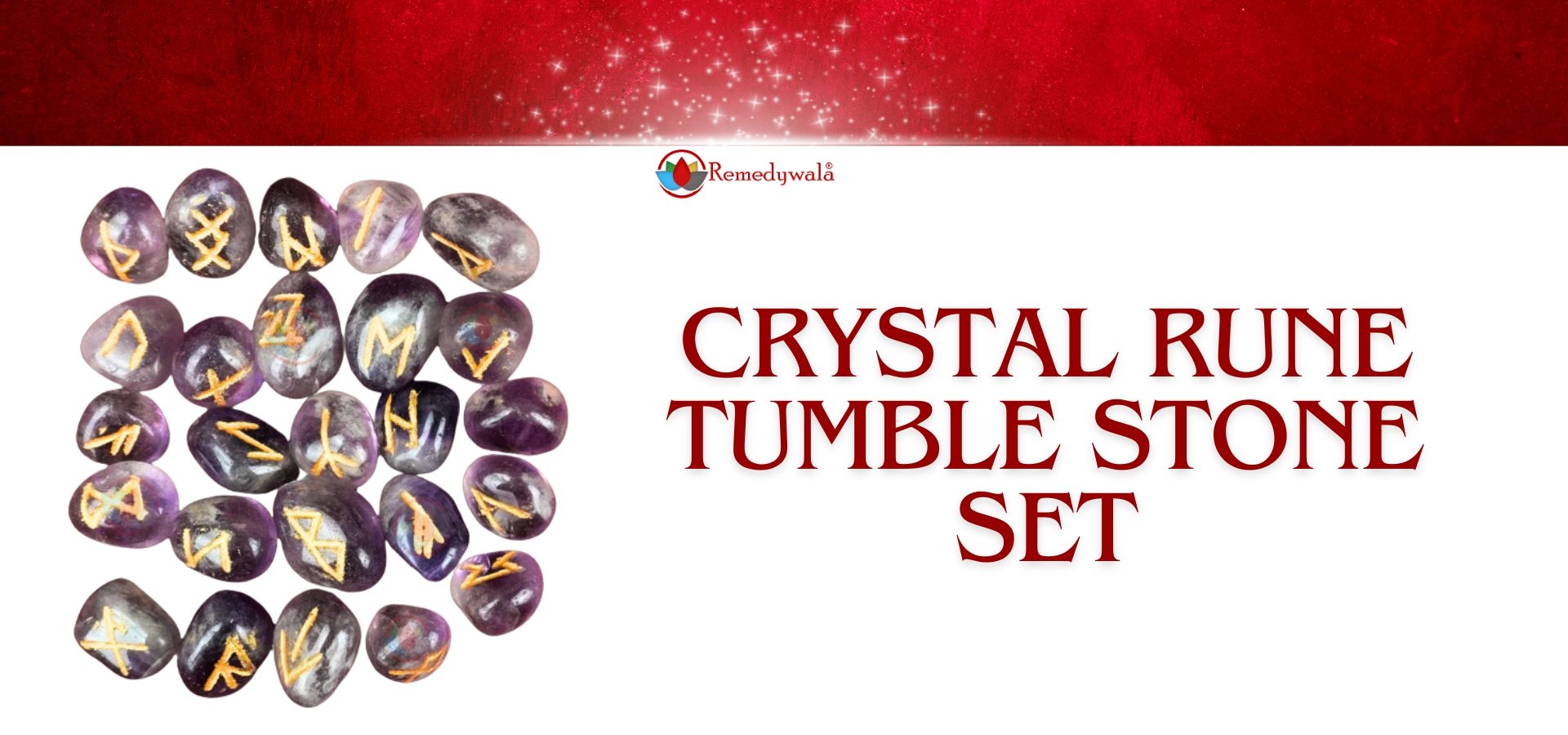 Crystal Rune Tumble Stone Set 25 pcs (1)
